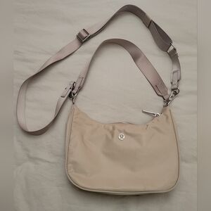 lululemon athletica Taupe Crossbody Bag